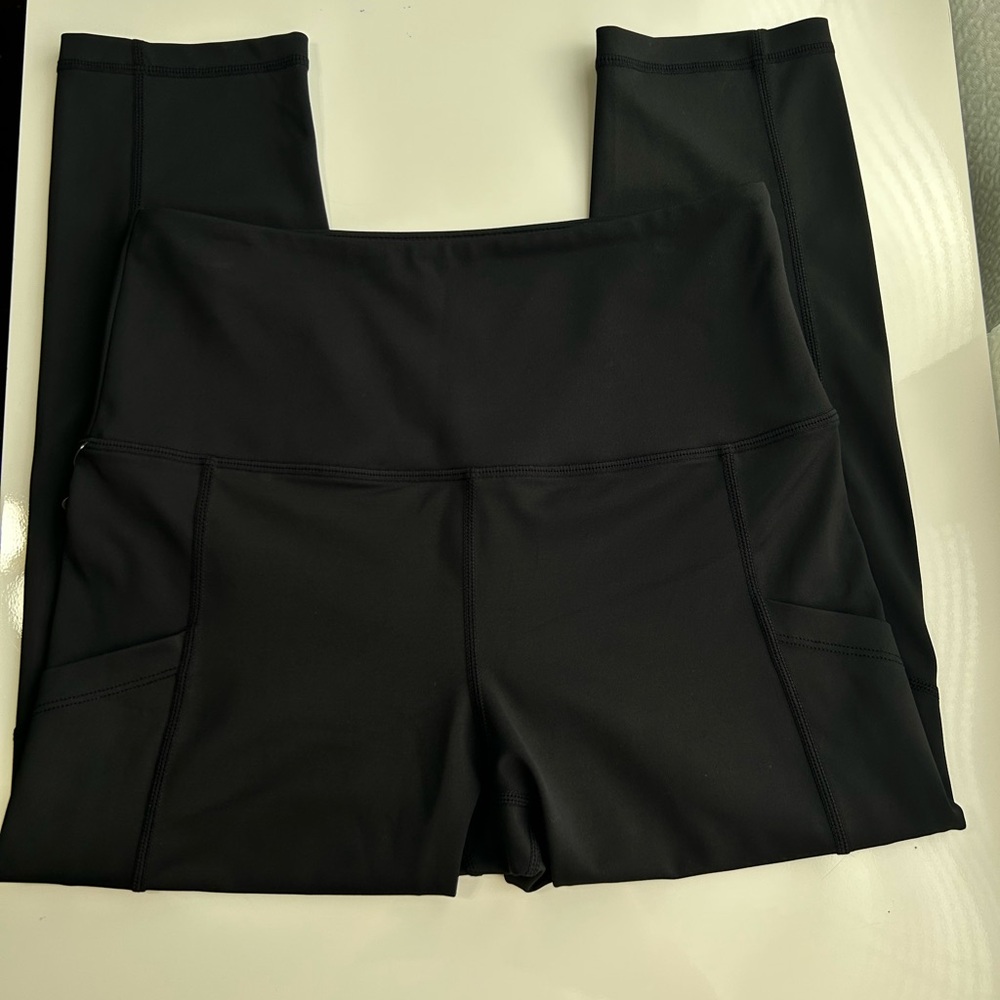 Love Sleek Black Leggings